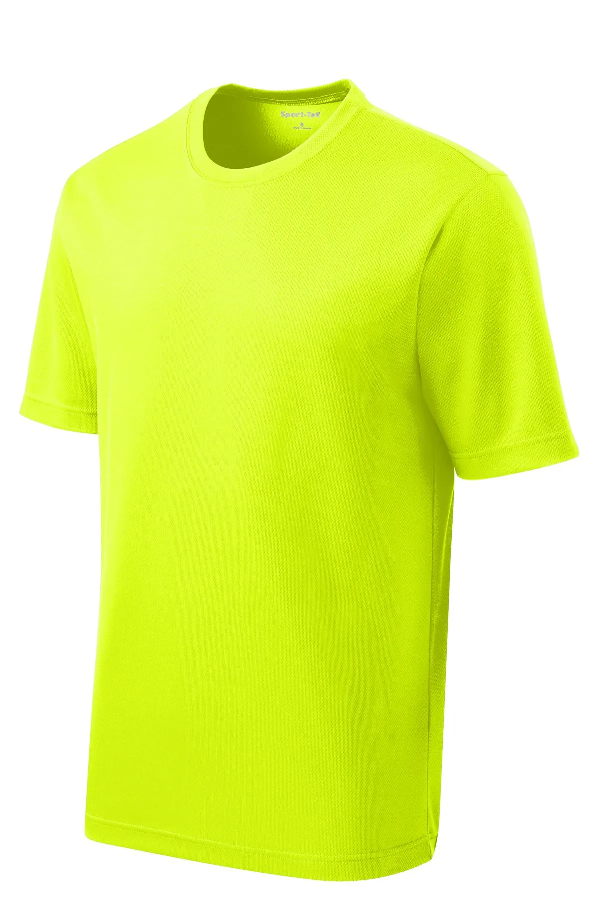Sport-Tek PosiCharge RacerMesh Tee. ST340 Neon Yellow