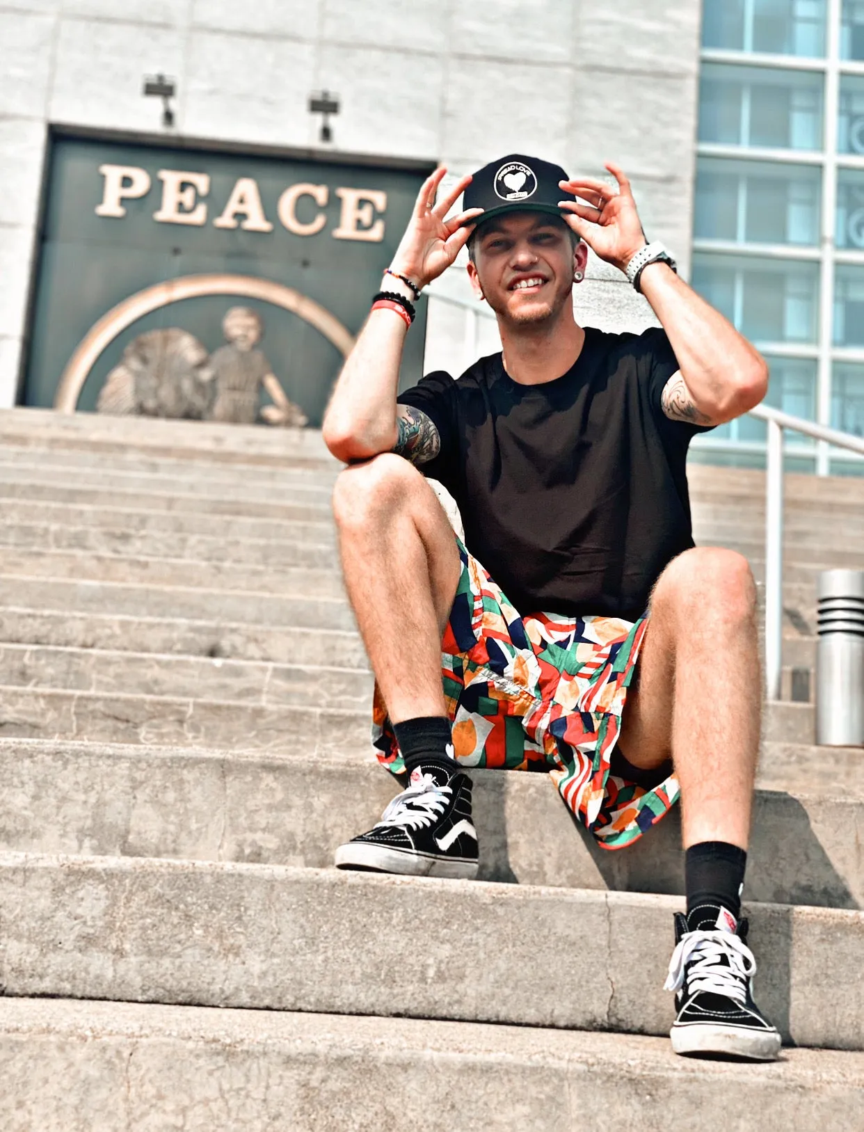 Spread Love Snapback Hat
