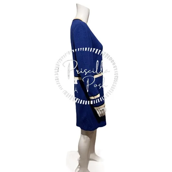St. John Collection Santana Knit Long Dress Jacket