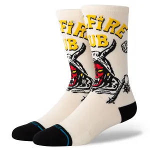 Stance Hellfire Socks | Vintage White