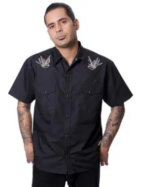 Steady Clothing Men's Sparrow Western Black