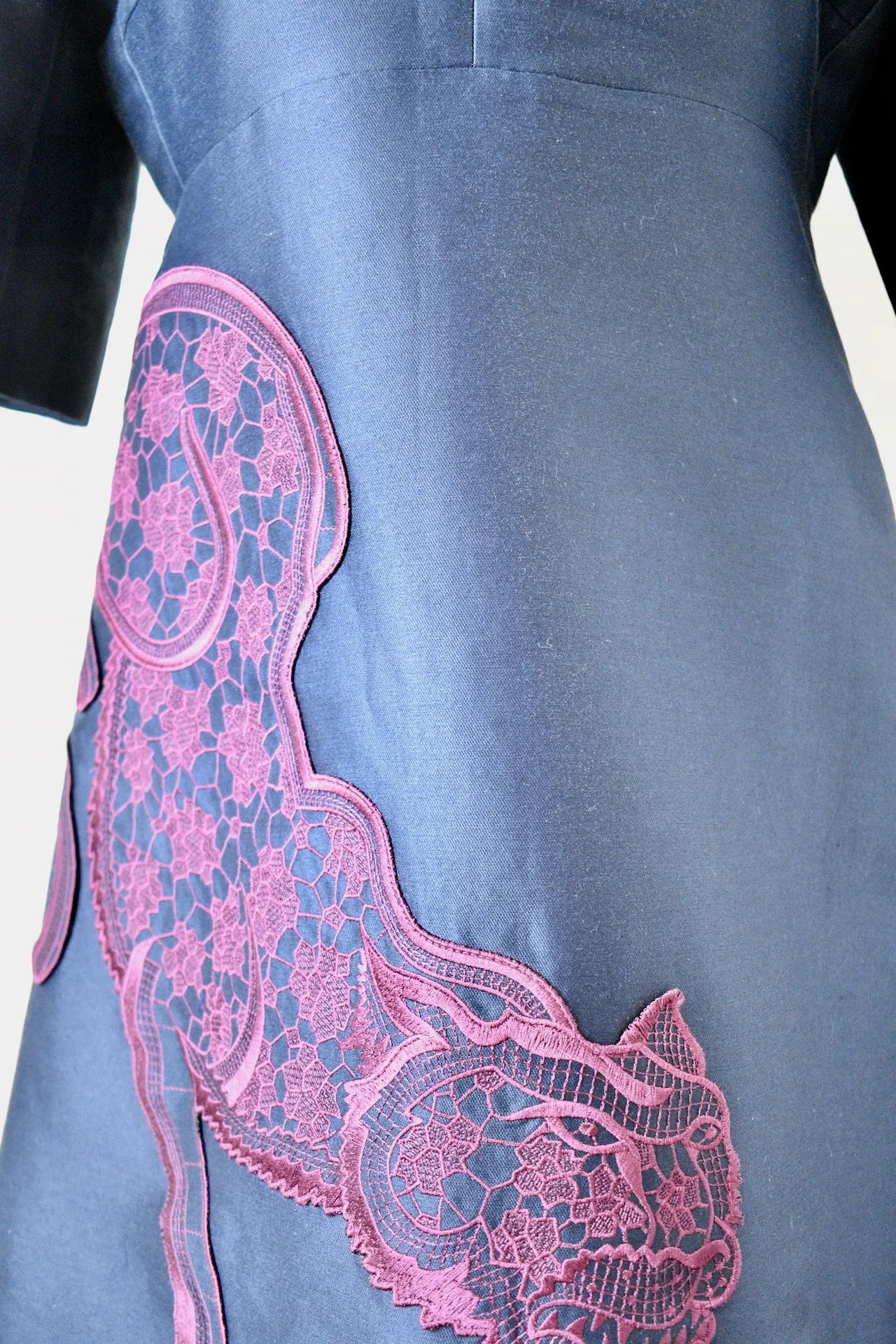 Stella McCartney Blue Mini Dress Made In Italy