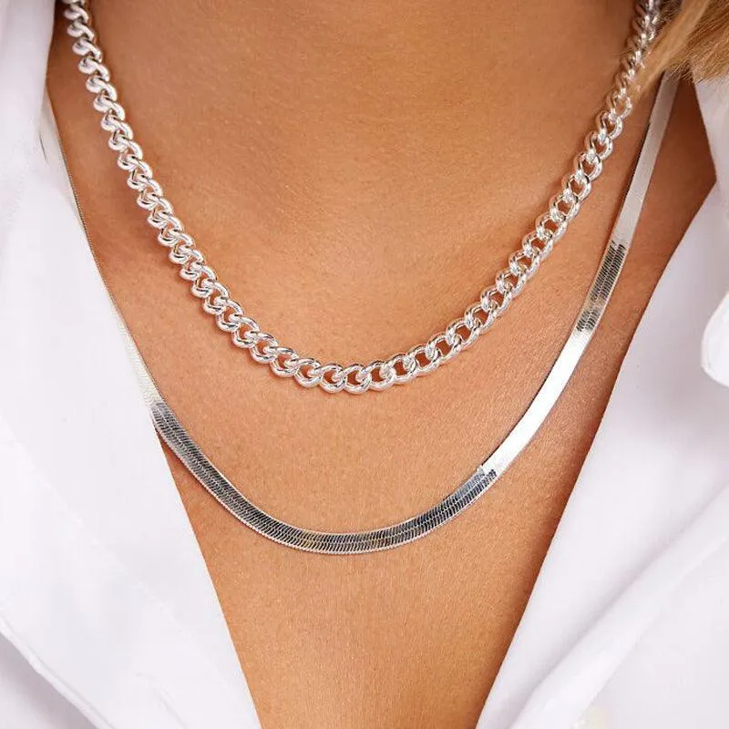 Sterling Silver 24" 6.7mm Men's Curb Link Chain