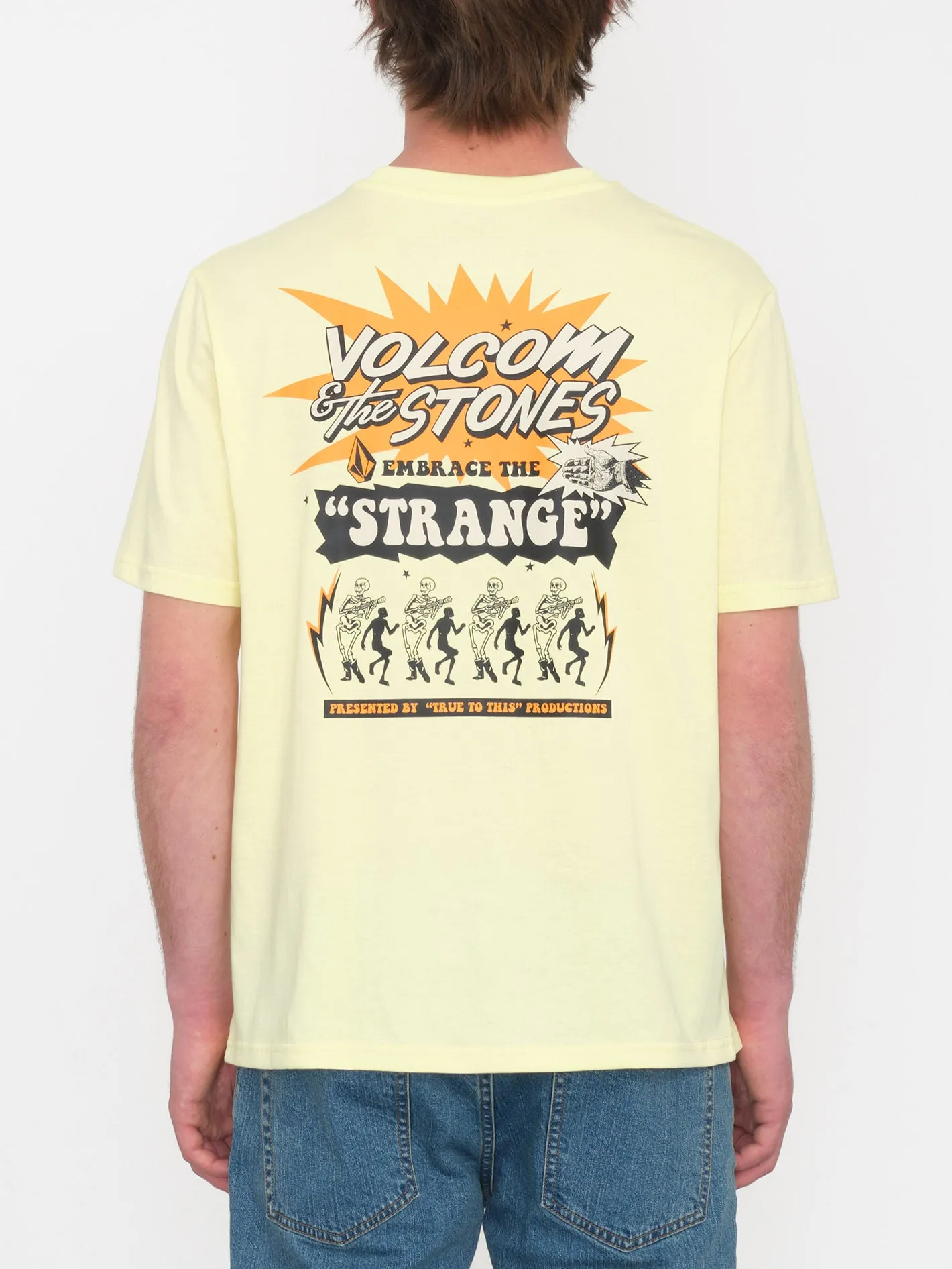 Strange Relics T-shirt - AURA YELLOW