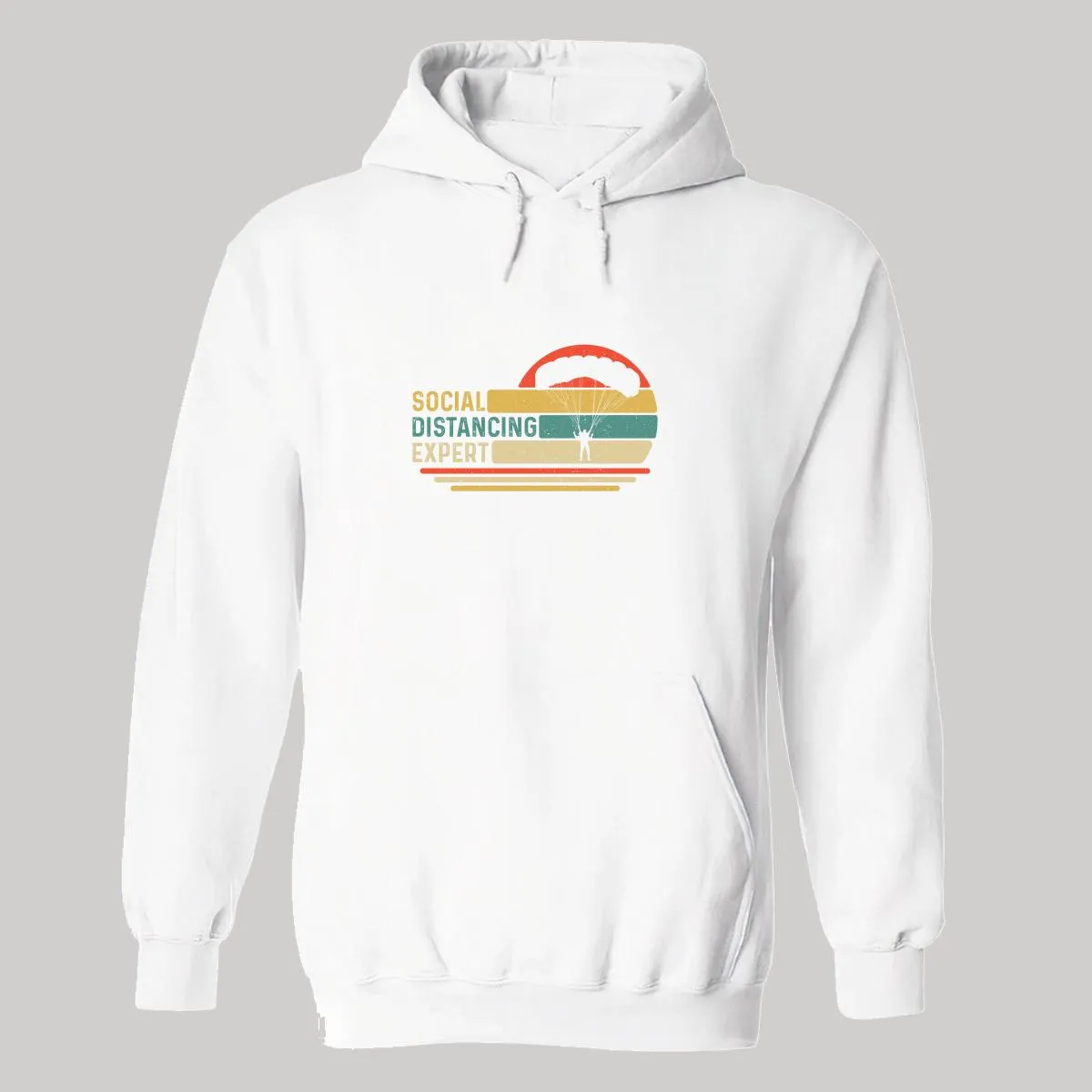 Sudadera Hombre  Hoodie Paracaidismo Deporte Vintage 038