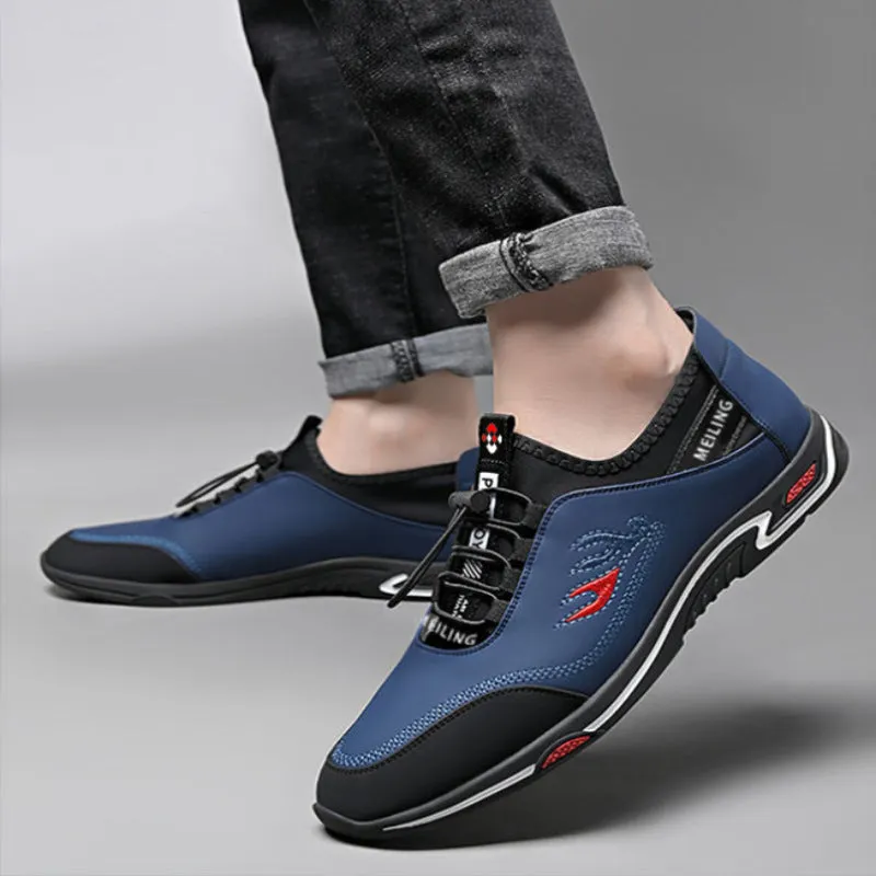 Summer New Men's Shoes Korean Style Men's Casual Shoes Lightweight Soft Sole Fashionable Men's Shoes Men's Sports Shoes