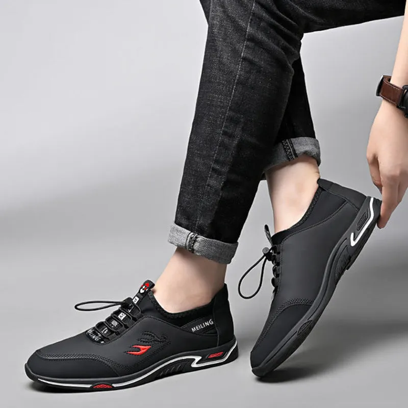 Summer New Men's Shoes Korean Style Men's Casual Shoes Lightweight Soft Sole Fashionable Men's Shoes Men's Sports Shoes