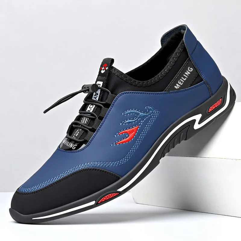 Summer New Men's Shoes Korean Style Men's Casual Shoes Lightweight Soft Sole Fashionable Men's Shoes Men's Sports Shoes