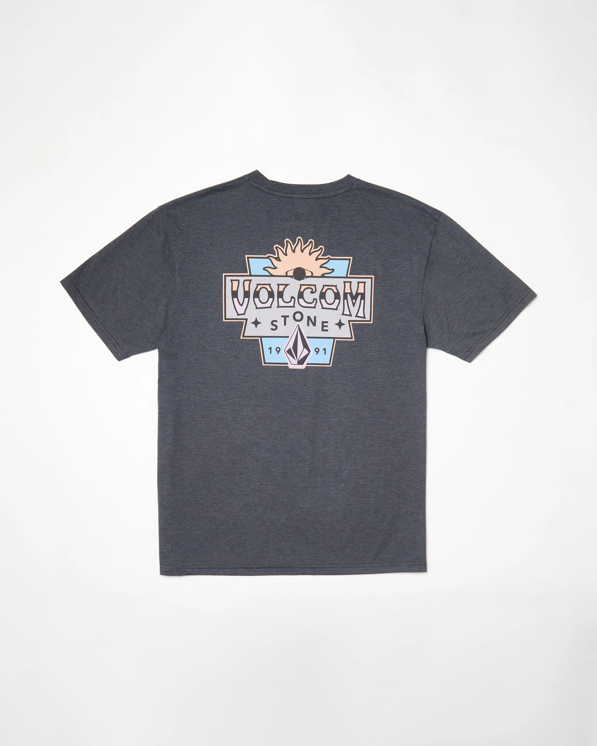 Sure Thing T-shirt - HEATHER BLACK