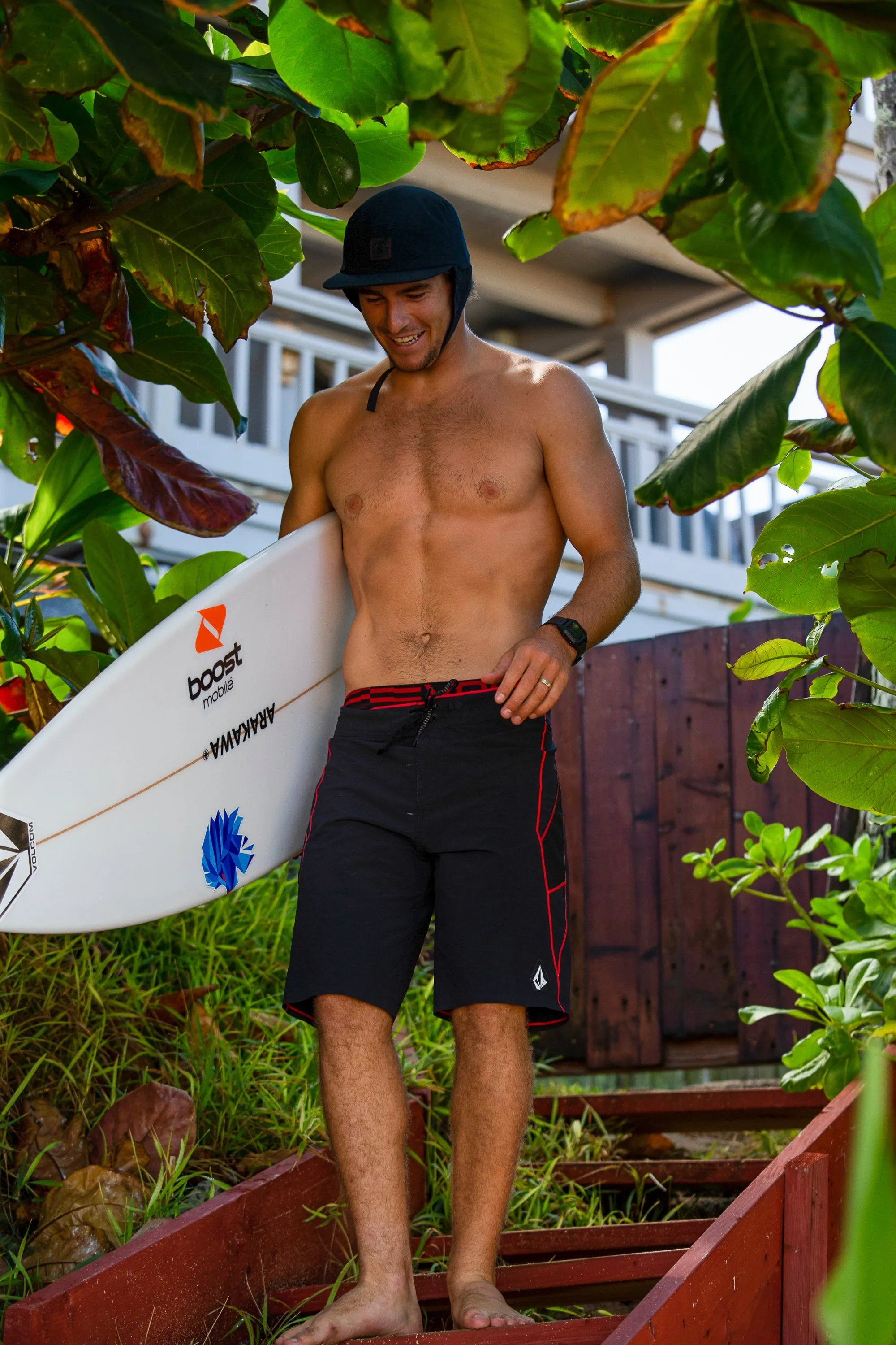Surf Vitals J Robinson 20" Boardshort - BLACK