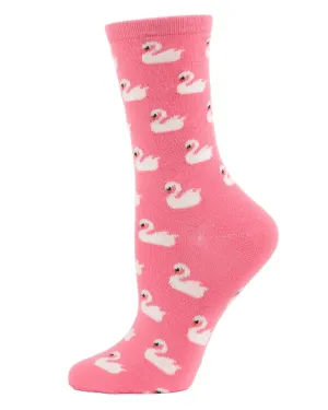 Swan Flat-Knit Cashmere