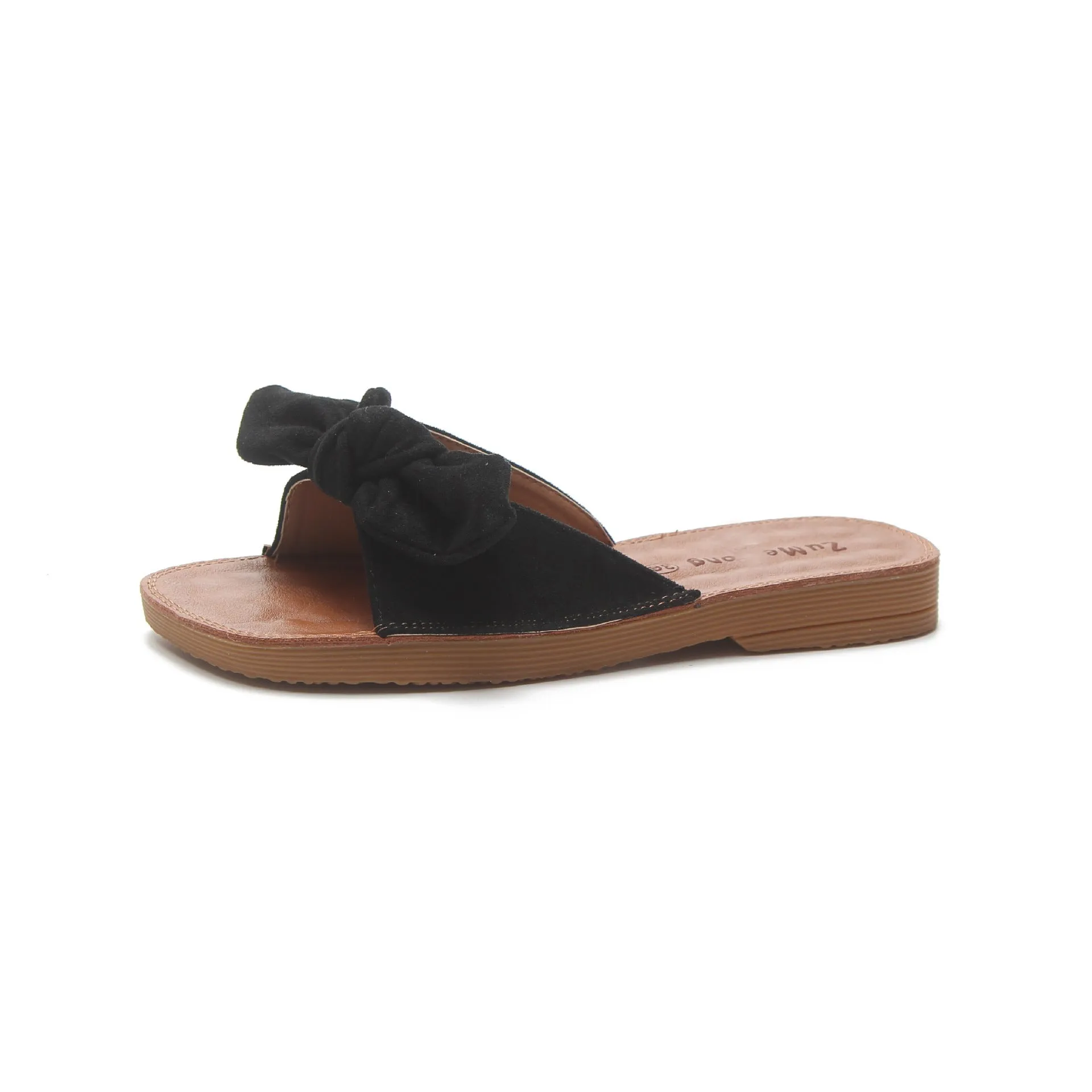 Sweet Summer Casual Bowknot Student Shoes Slippers Flat Bottom Comfort