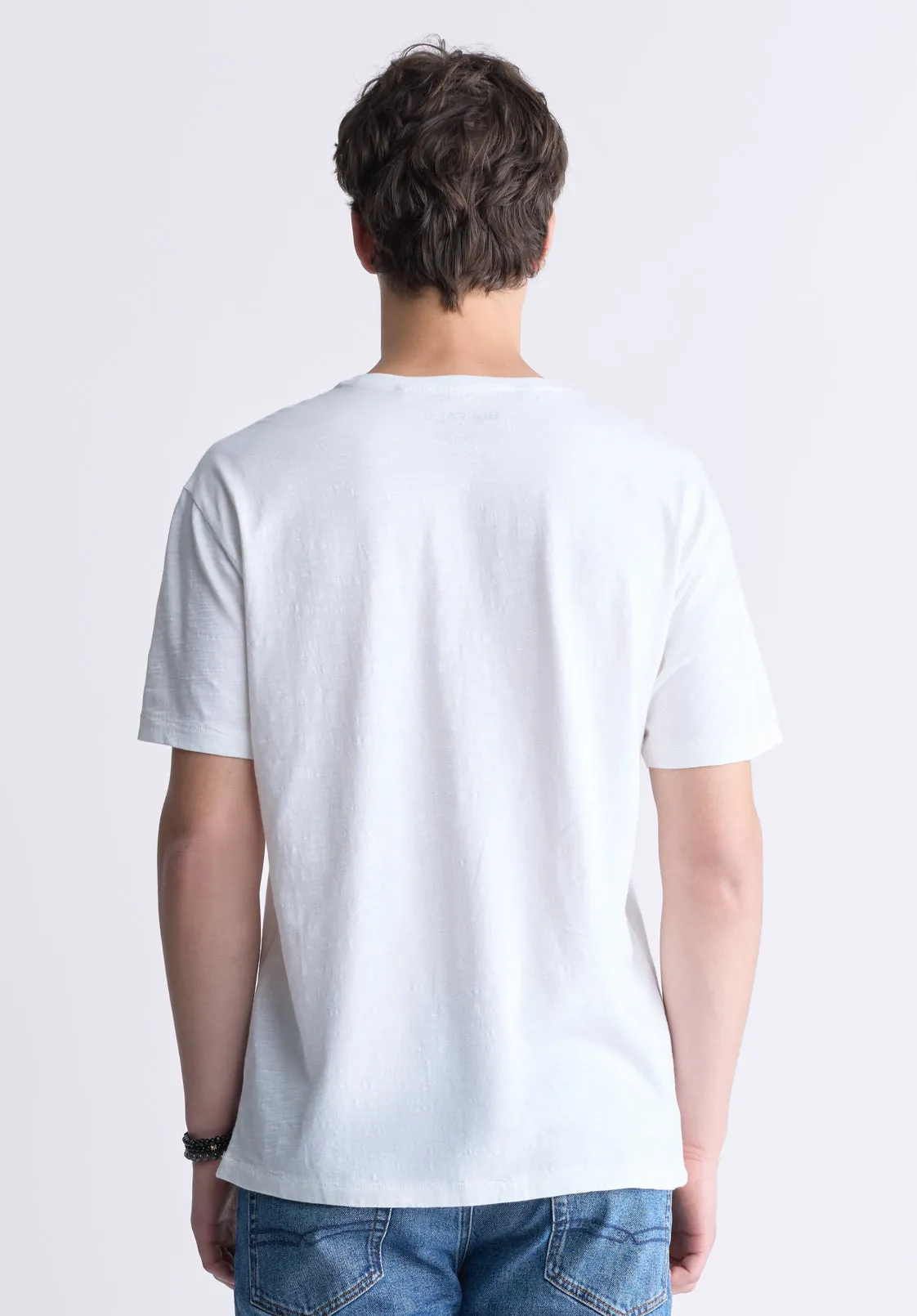 Tang Men's Short-Sleeve Graphic T-Shirt, White - BM24467