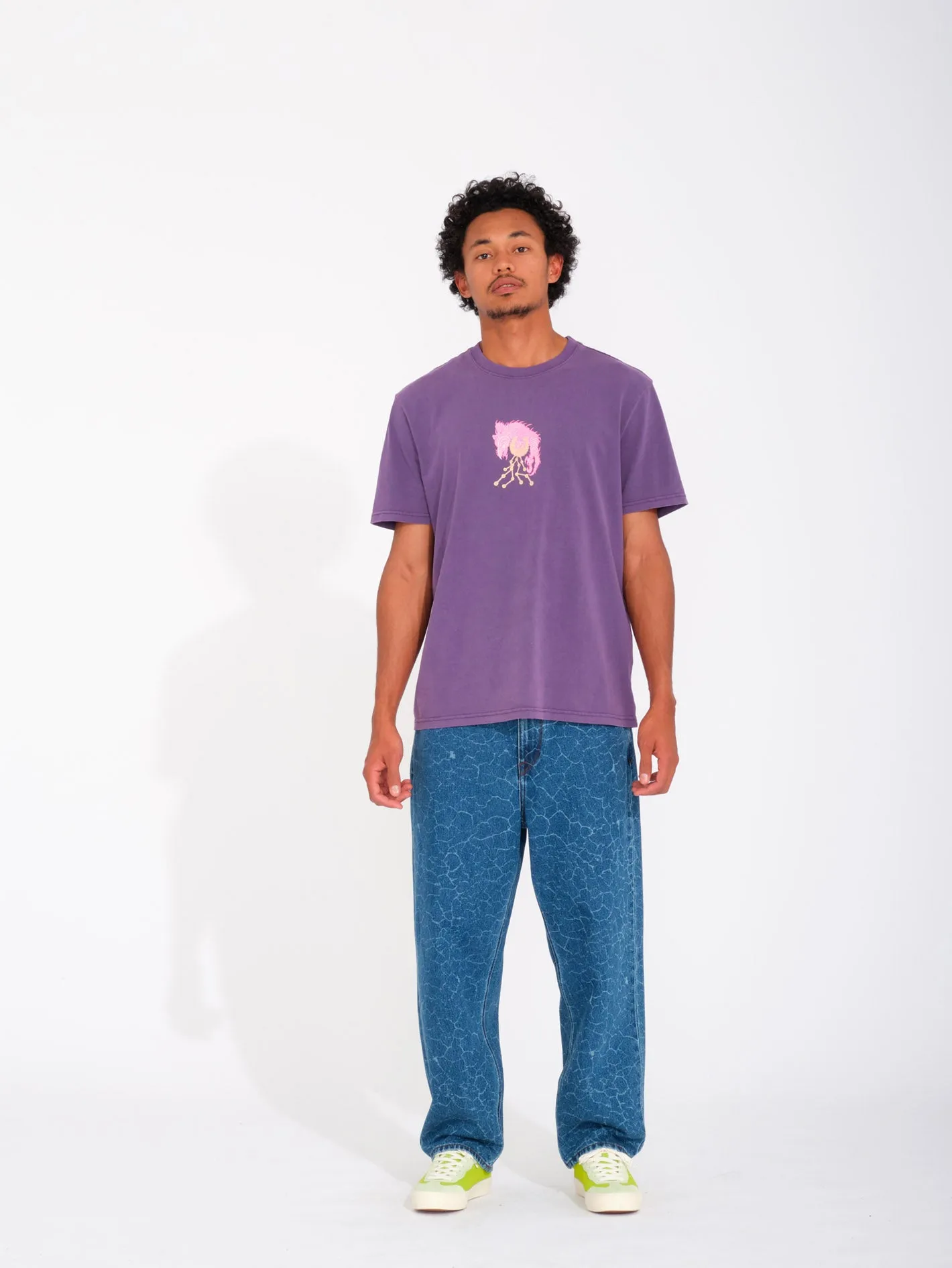 Tetsunori 3 T-shirt - DEEP PURPLE