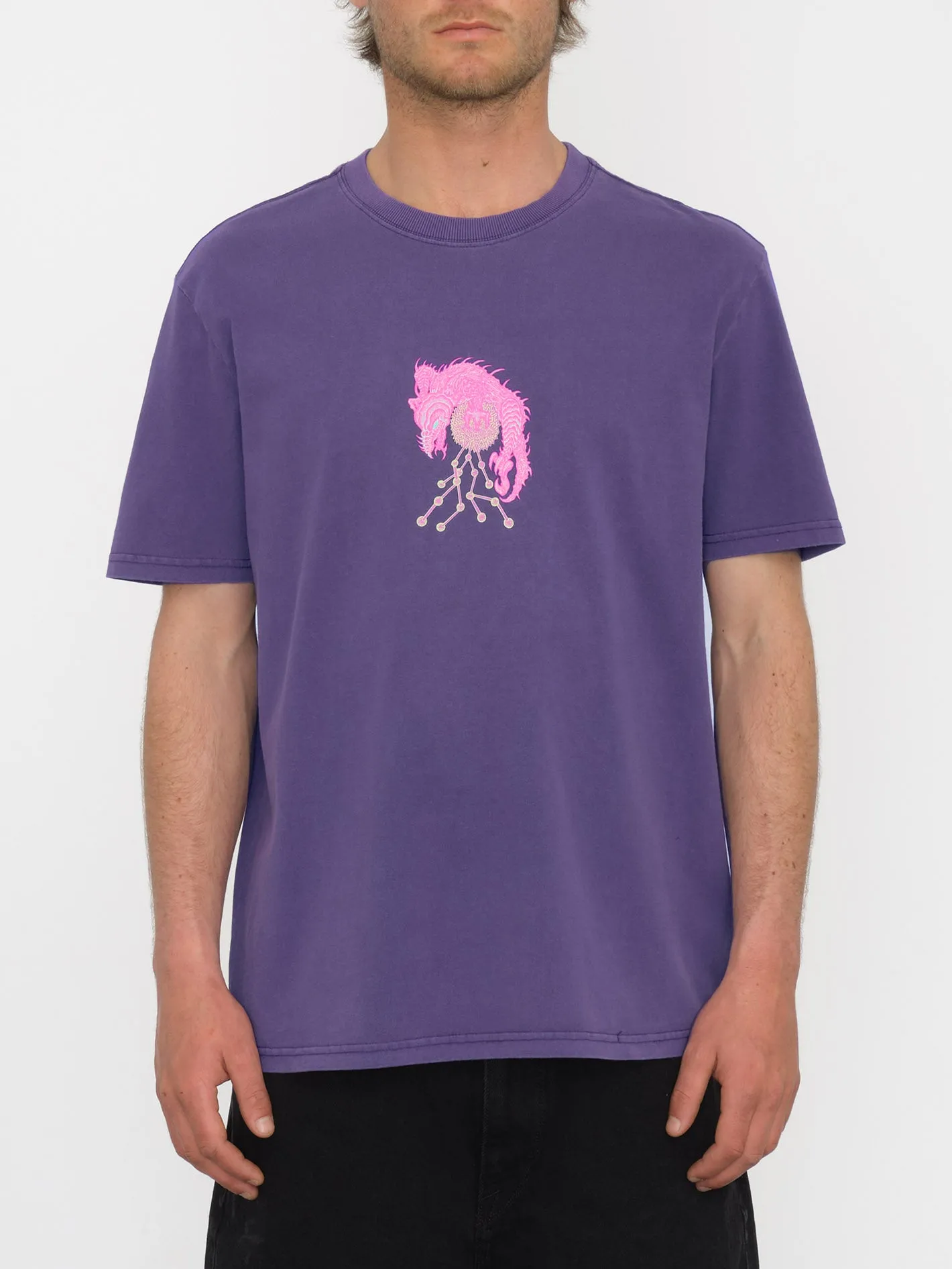 Tetsunori 3 T-shirt - DEEP PURPLE