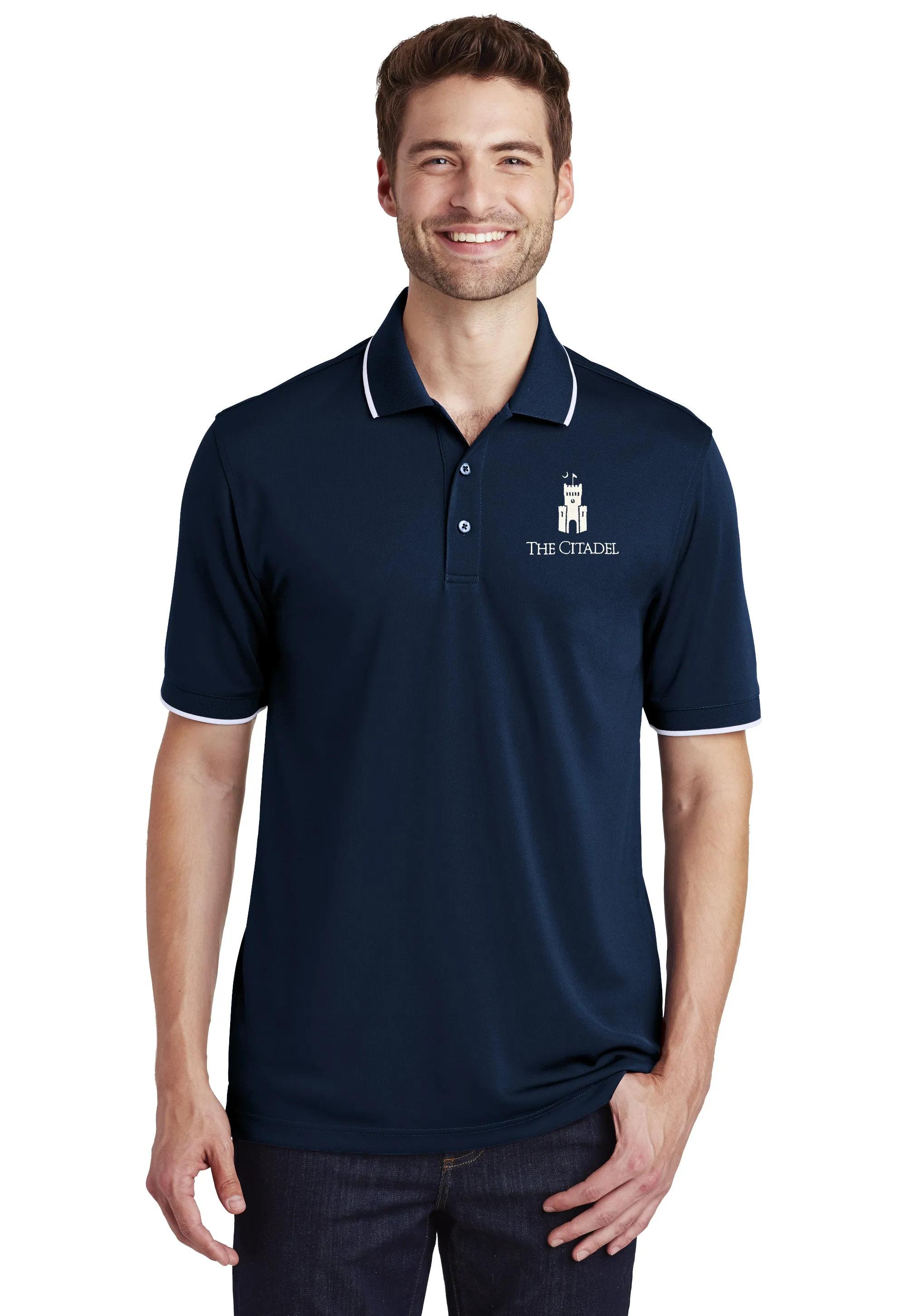 The Citadel Barracks UV Micro-Mesh Polo