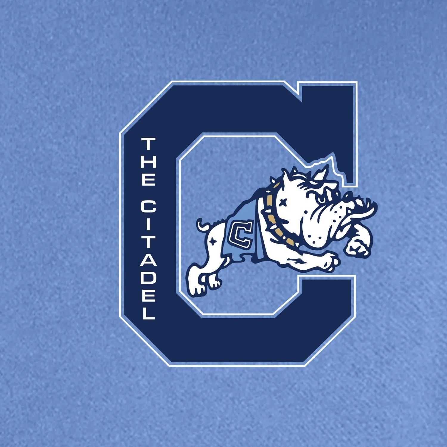 The Citadel Block C Jumping Bulldog Performance Polo