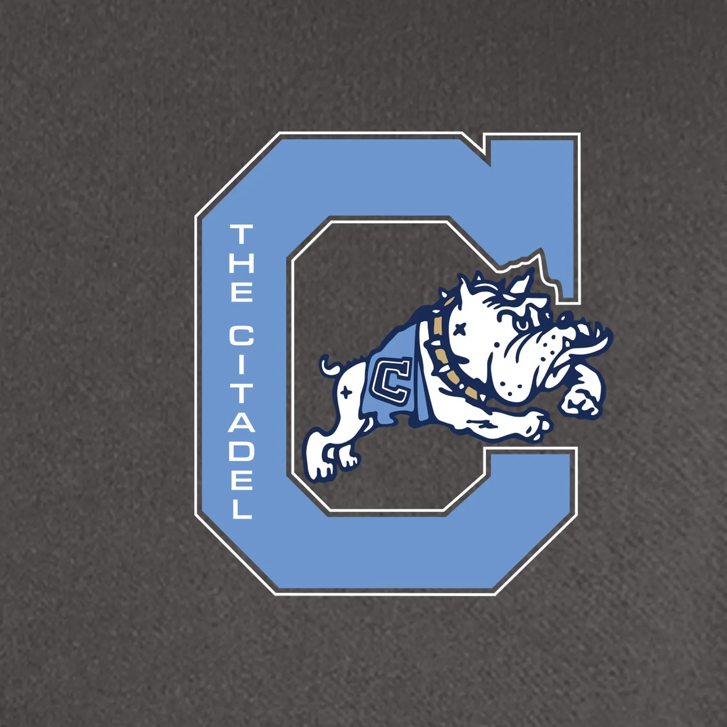 The Citadel Block C Jumping Bulldog Performance Polo