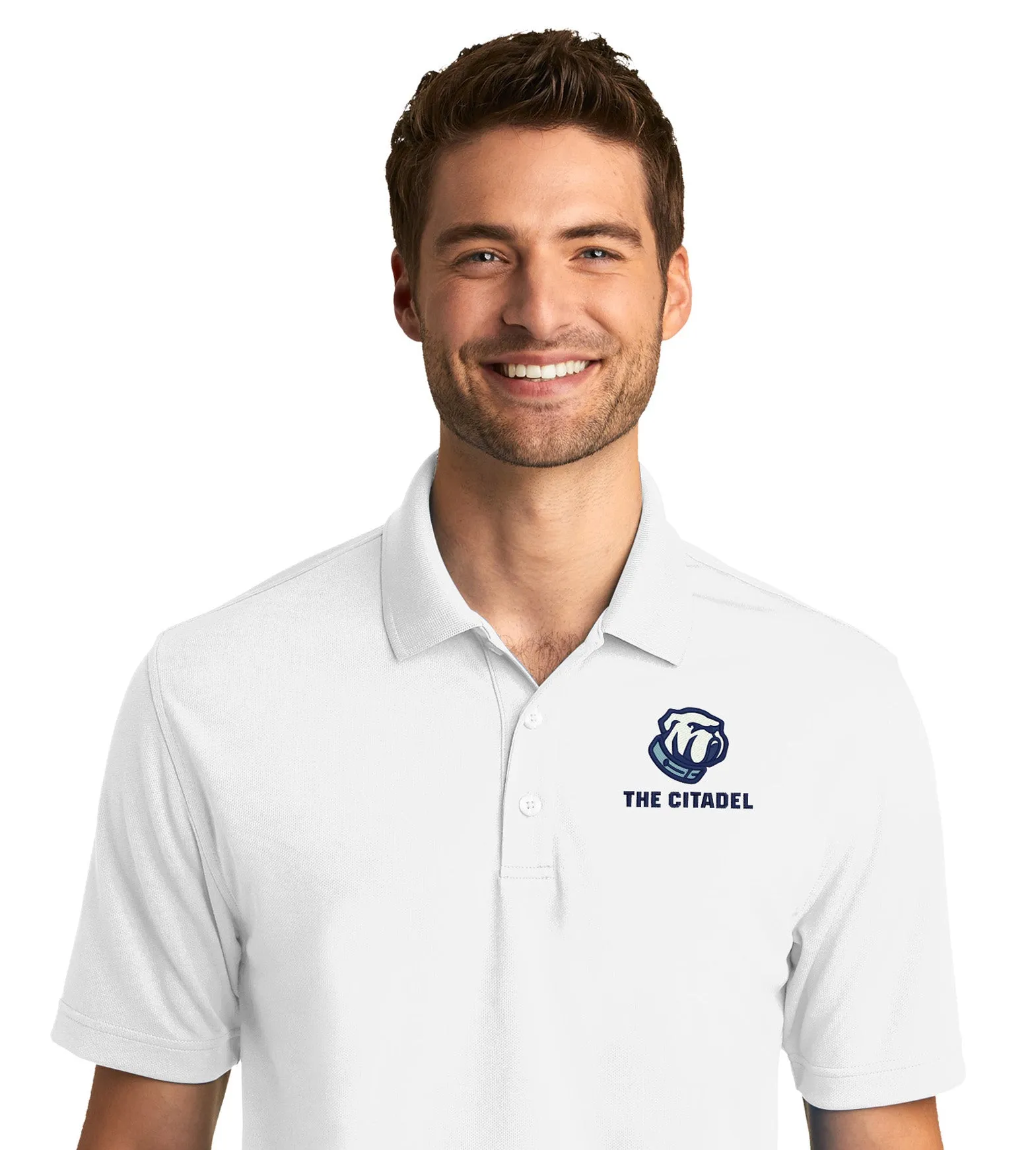 The Citadel Bulldog UV Micro-Mesh Polo