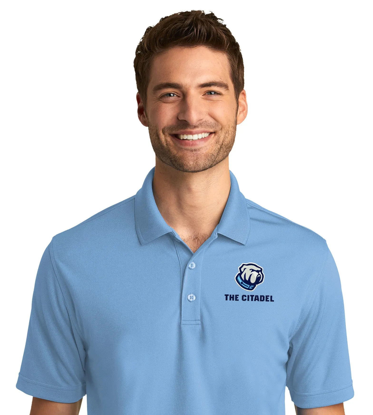 The Citadel Bulldog UV Micro-Mesh Polo