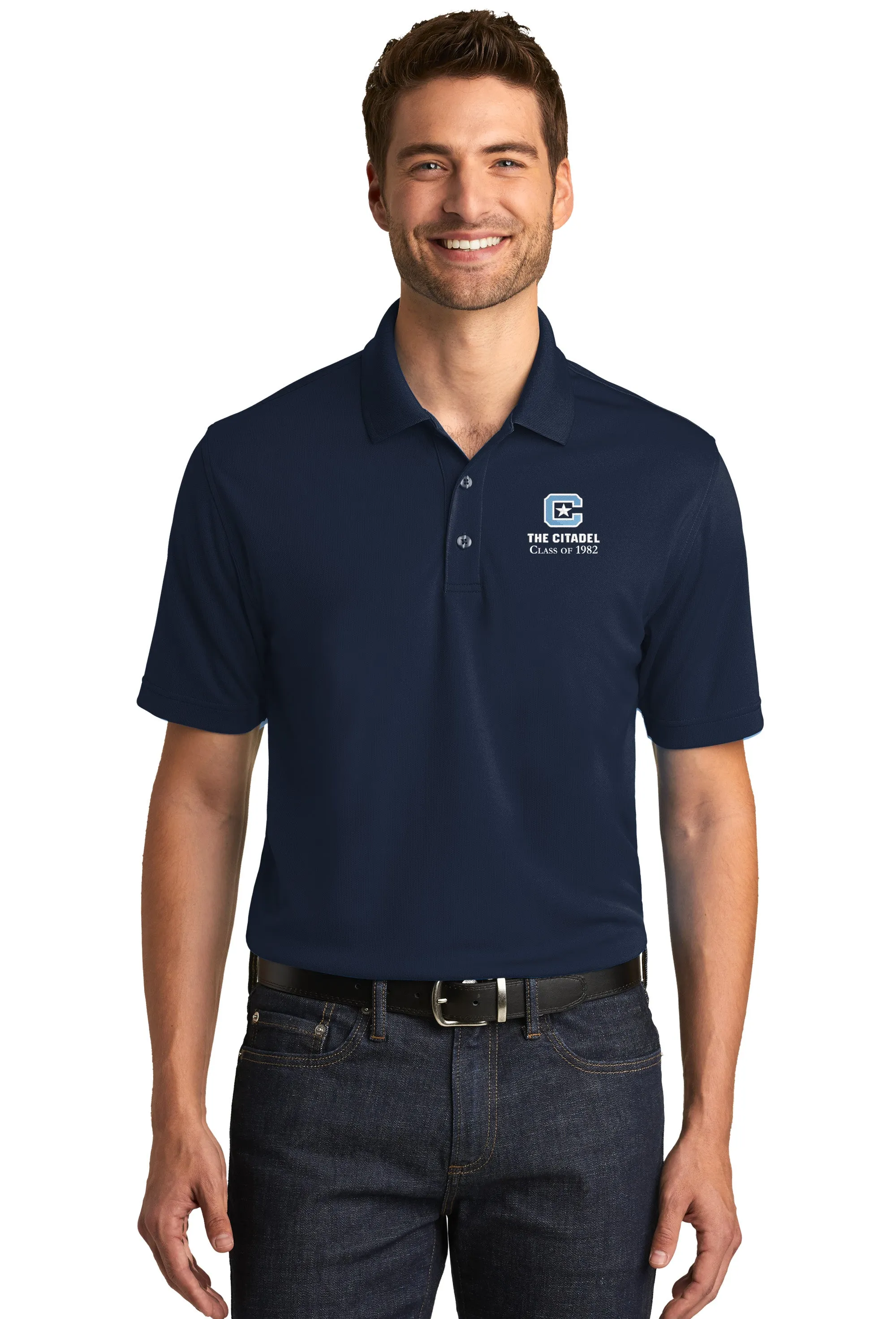 The Citadel C Class of 1982 UV Micro-Mesh Polo Shirt