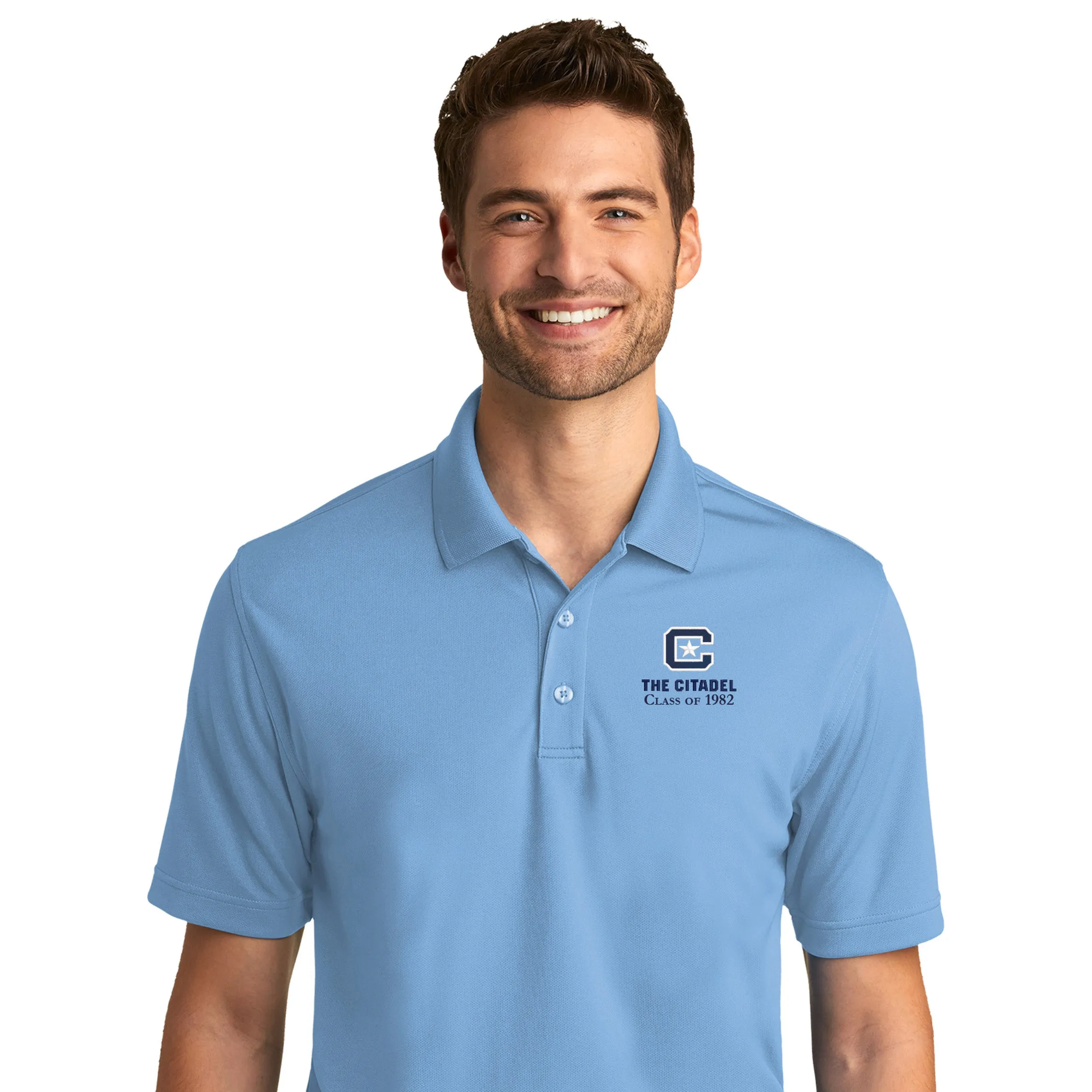 The Citadel C Class of 1982 UV Micro-Mesh Polo Shirt