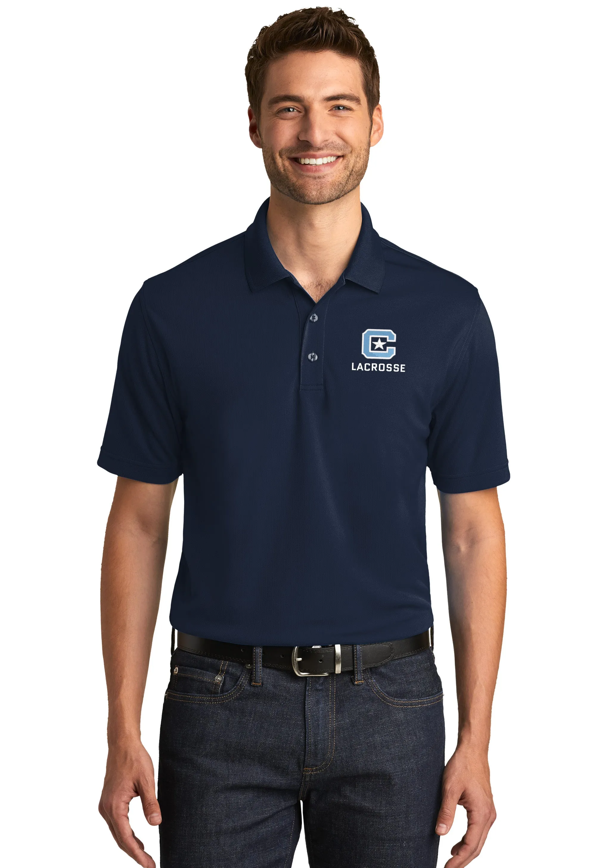 The Citadel C, Club Sports-Lacrosse, UV Micro-Mesh Polo