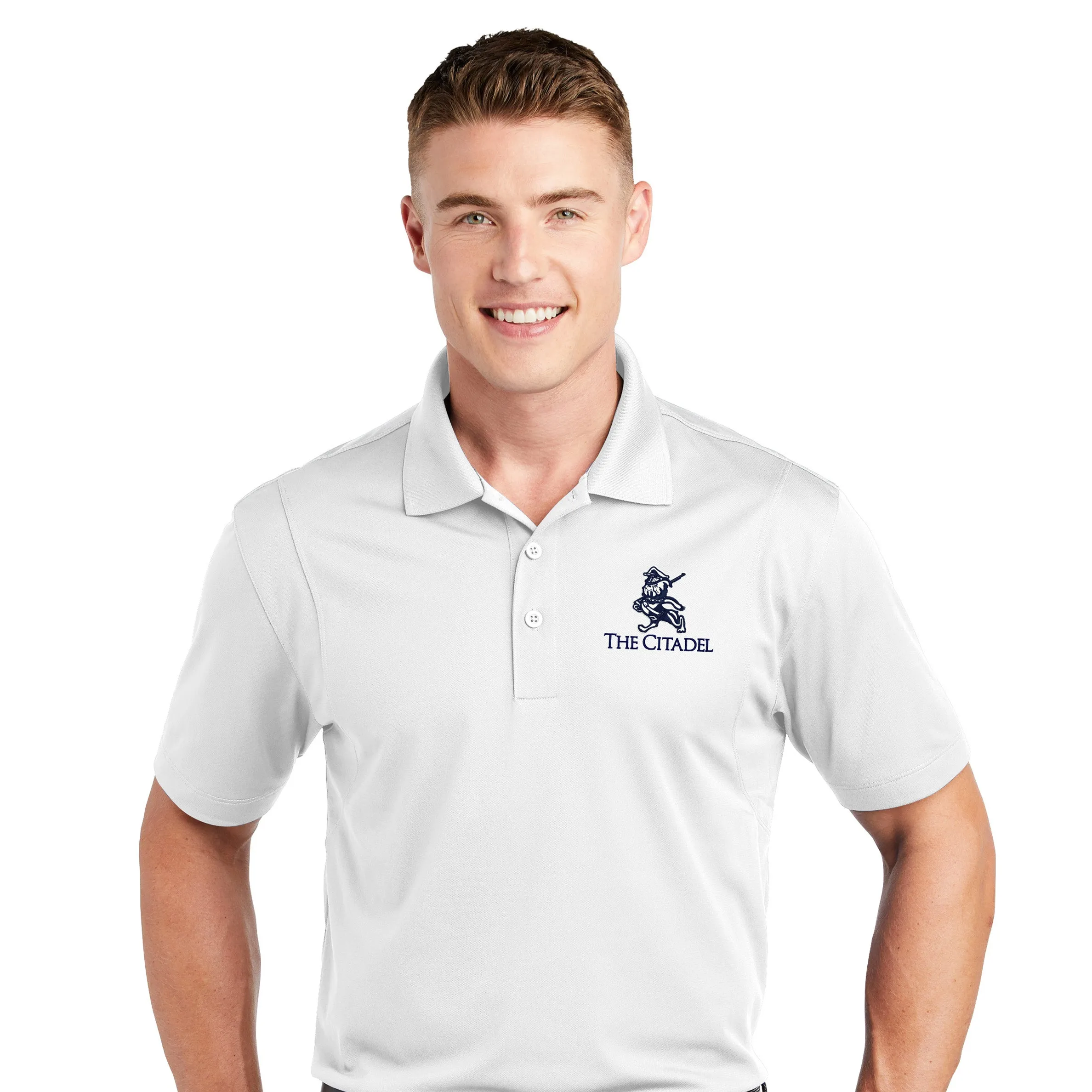 The Citadel, Marching Bulldog, Sport-Tek® Micropique Sport-Wick® Polo