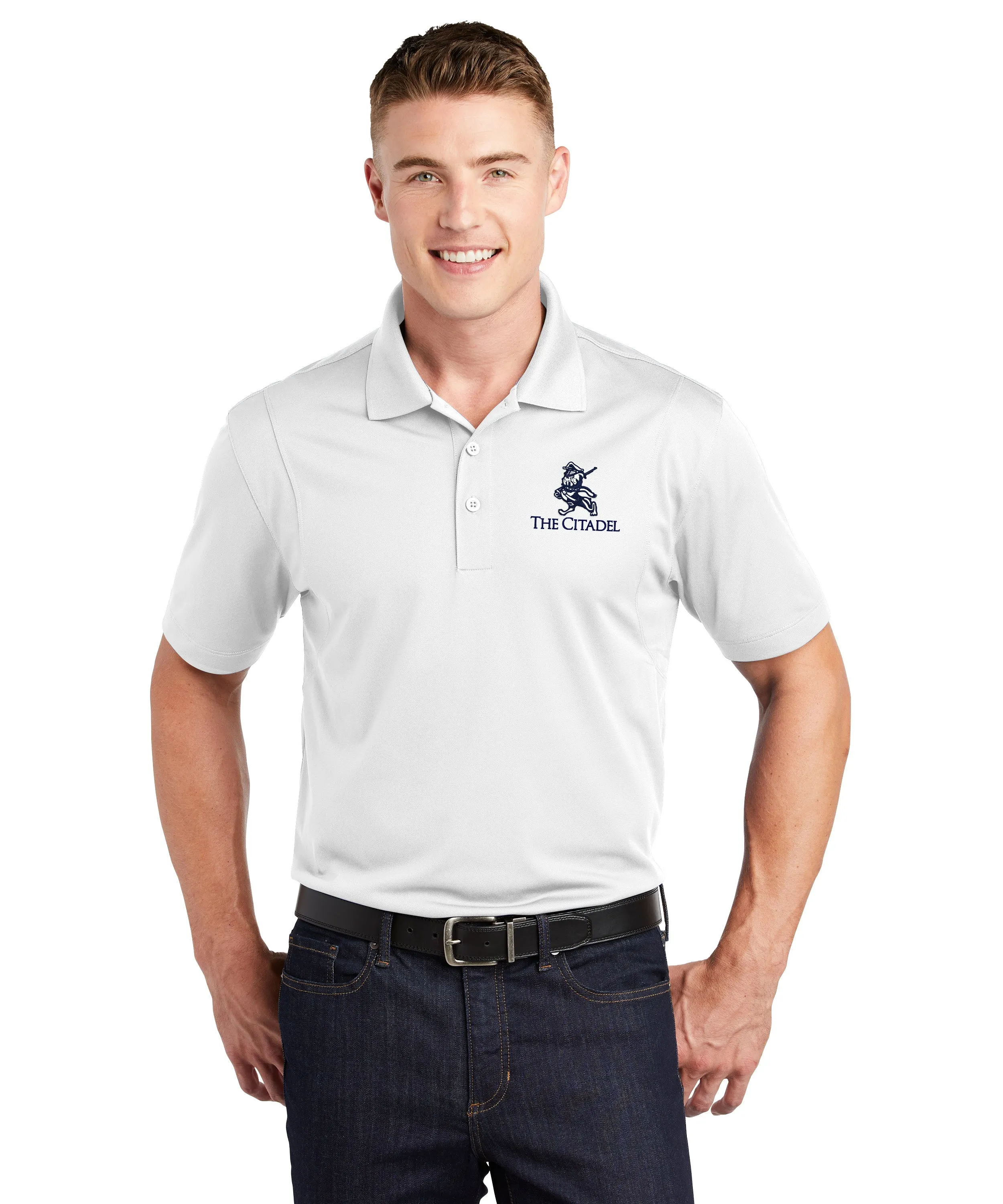 The Citadel, Marching Bulldog, Sport-Tek® Micropique Sport-Wick® Polo