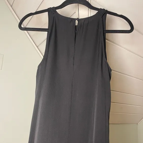 Theory Adlerdale Modern Georgette Silk Dress Black Size 0