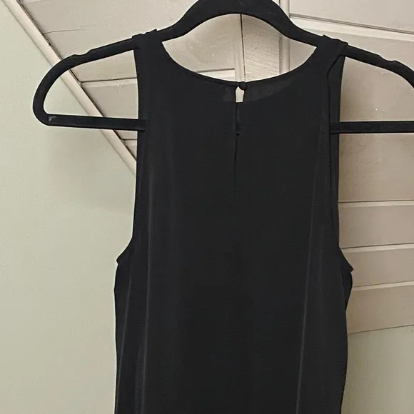 Theory Adlerdale Modern Georgette Silk Dress Black Size 0
