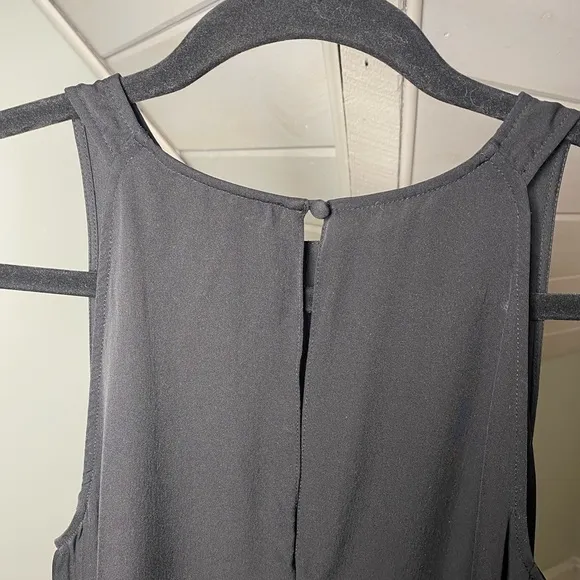 Theory Adlerdale Modern Georgette Silk Dress Black Size 0