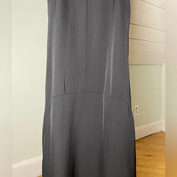 Theory Adlerdale Modern Georgette Silk Dress Black Size 0