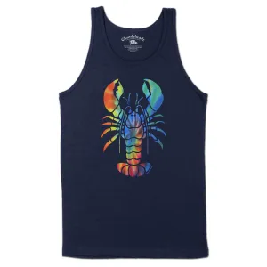 Tie Dye Lobstah Men's Tank Top