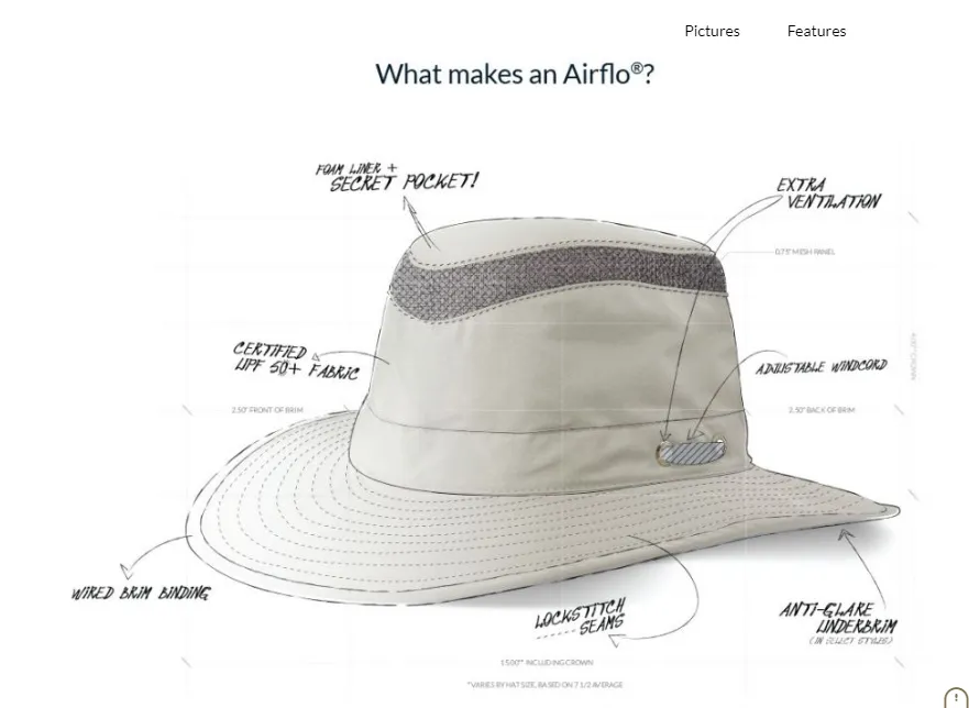 Tilley LTM6 Broad Brim Airflo