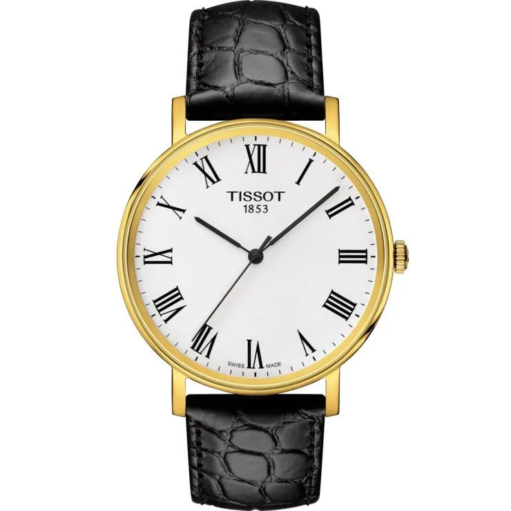 Tissot Men's Clock Everyrytime Medium 38mm T-Classic Steel Quartz T109.410.36.033.00
