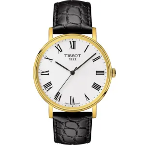 Tissot Men's Clock Everyrytime Medium 38mm T-Classic Steel Quartz T109.410.36.033.00