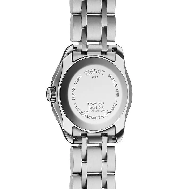 Tissot Men's Watch T-Classic Couturier 39mm Steel Quartz T035,410.11.051.00