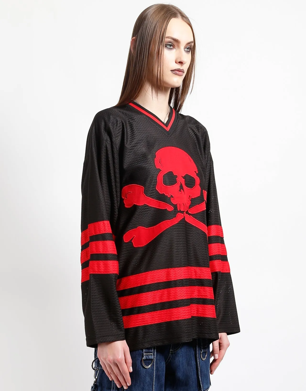 TRIPP NYC LOGO JERSEY RED