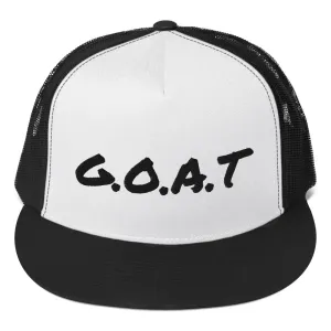 Trucker Cap flat bill goat