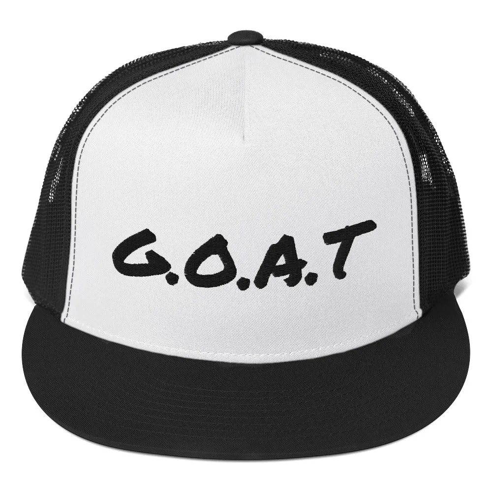 Trucker Cap flat bill goat