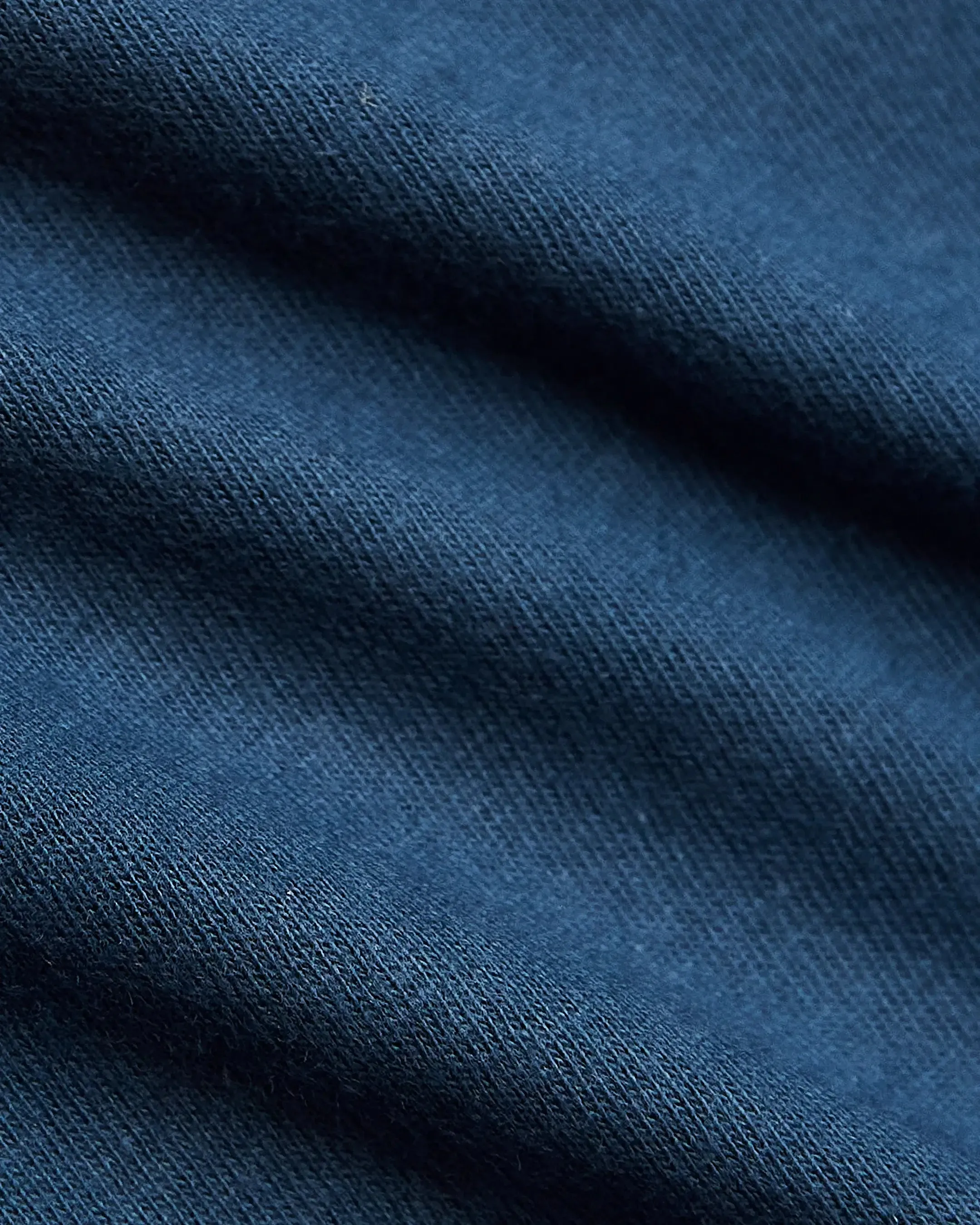 True Classic Crew Neck Long Sleeve in Deep Sea Blue