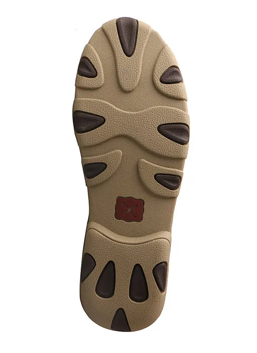 Twisted X Women's Embossed Flower Driving Moccasins