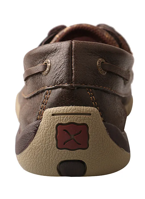 Twisted X Women's Embossed Flower Driving Moccasins