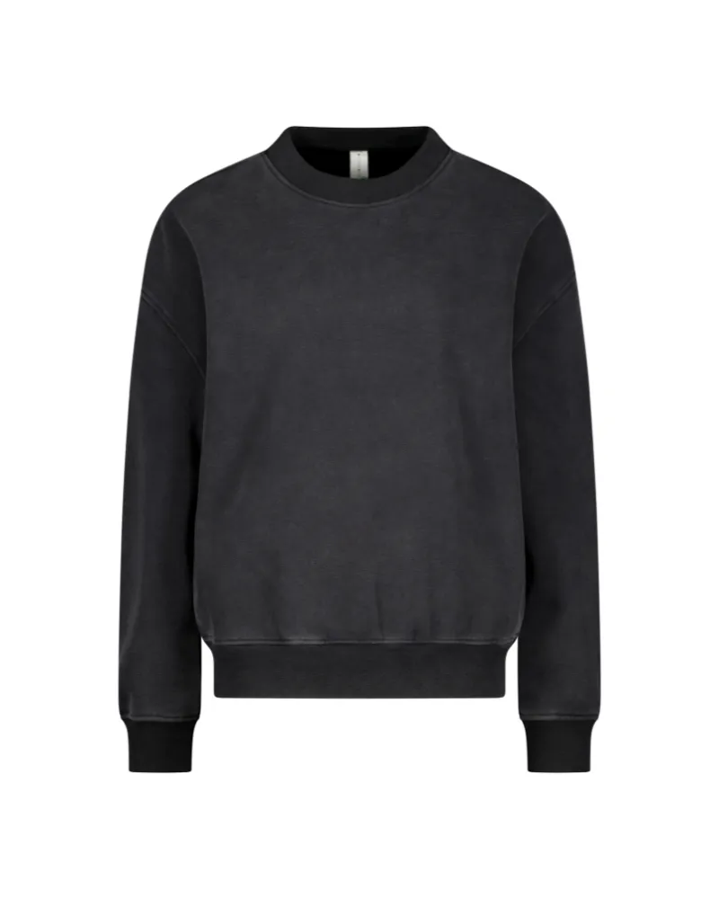 Unisex Classic Crew - Washed Black
