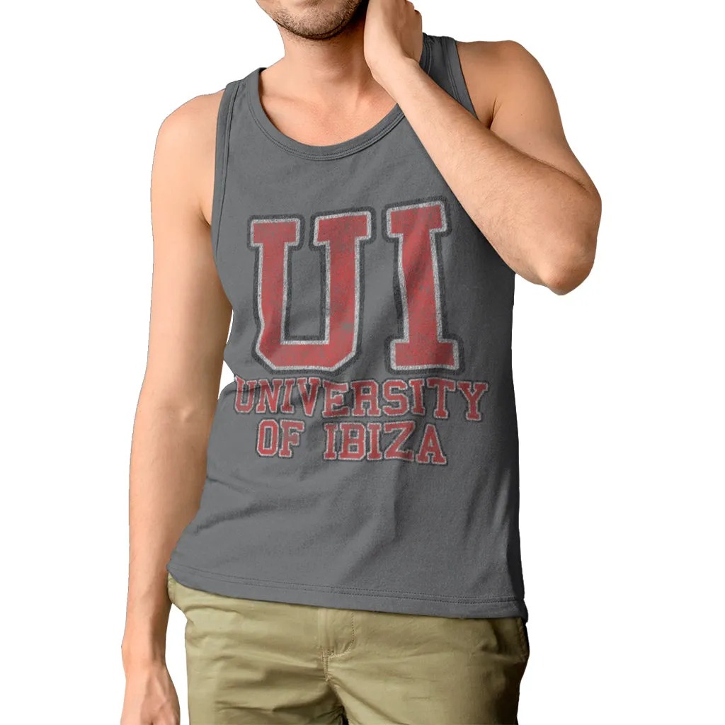 University of Ibiza Men's Tank Top College Logo