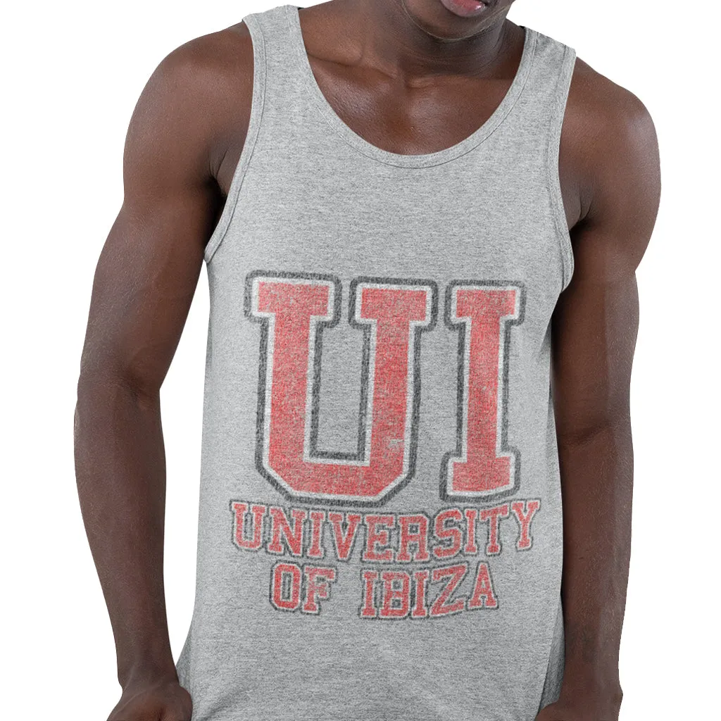 University of Ibiza Men's Tank Top College Logo