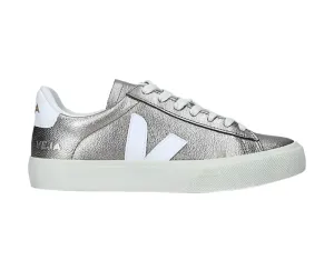 Veja Campo Chromefree Shoes Silver/White (Mirror)