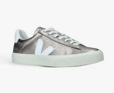 Veja Campo Chromefree Shoes Silver/White (Mirror)