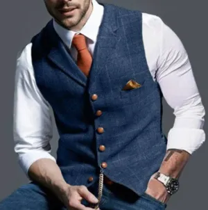 VestaCore™ | Men's Classic V-Neck Vest | Soft Cotton, Lightweight Fabric & Comfortable Fit
